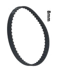 110XL031 Rubber Timing Belt Replacement Power Transmission Part for Sander, 55 Tooth, High Tensile Strength Rubber Drive Belt 8mm