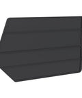 Plastic Length Dividers For AkroBins Stackable Storage Bins Create Custom Compartments For Tools Crafts And Supplies Six Pack Black