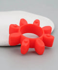 GR24 Jaw Coupling Spider Insert Kit, 2 Pack, 55 Mm OD Hub And 27 Mm ID Pocket, Red Polyurethane Elastomer For Torque Transmission And Shock Damping, Compatible With KTR Rotex 24 close-up