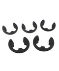 65Mn Steel E Clip Circlip Retaining Ring Washer Set For Shaft Fasteners M2 To M24 Including M3.5 M9 And M13 Ten Pieces Pack
