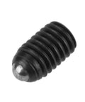 Single carbon steel ball plunger from 10 Piece M5 Ball Plunger Set With Hex Socket Spring Plungers, heavy duty M5x8 threaded