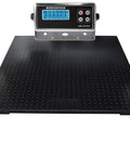 Heavy Duty Pallet Scale 5 X 5 Ft Platform 5000 Lb Capacity Industrial Grade Floor Scale with digital display.