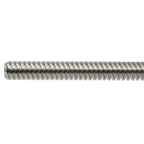 Close-up of 365mm T8 Tr8x8 Z Axis Lead Screw With Brass Nut Upgrade Kit 8mm Lead For Ender 3 V2 Pro Neo Ender 3 And Voxelab 3D Printers