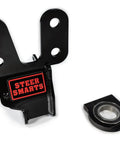 Bombproof Heavy Duty Sector Shaft Brace With Track Bar Reinforcement Bracket For Jeep Wrangler And Gladiator close-up view.