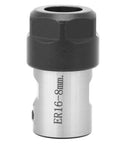 Heavy Duty ER16 Collet Chuck Holder For Milling Spindle Motor Shaft 8mm Rock Solid Collet Block with engraving