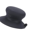 Universal Pot Lid Knob With Heat Resistant Silicone Suction Cup Easy Grip Lid Handle in black, side view
