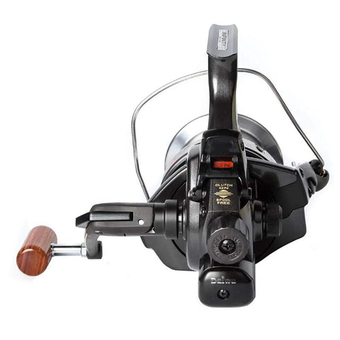 Top view of Infinity X 5500 BR Fishing Reel With Smooth Drag System And Durable Aluminum Body For Freshwater And Light Saltwater Angling
