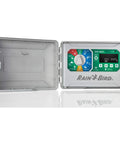 Expandable ESPME3 Lawn Irrigation Controller for Indoor and Outdoor Use With 4 to 22 Stations, open outdoor cabinet view