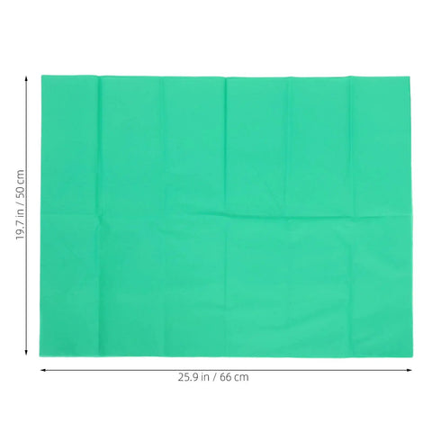 Ultra Thin Tissue Paper Sheets 66x50cm 40 Pack With High Light Transmission for Crafting, shown in green 66x50 cm size.