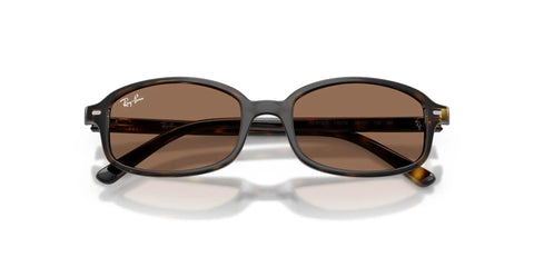 Front view of Tween Sunglasses RJ9132S Havana Brown 49mm Lens Narrow Face XX Small Frame with UV protection for ages 11-13