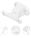 Stylish Universal Nylon RV Door Catch With Fixed Hook for Easy Setup and Secure Hold Inside Your Camper Or Motorhome, White Color