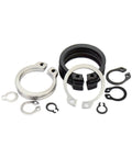 All In One External Circlip Snap Ring Assortment Kit M5 To M20, 500Pcs Stainless Steel And Carbon Steel C Clip Retaining Rings