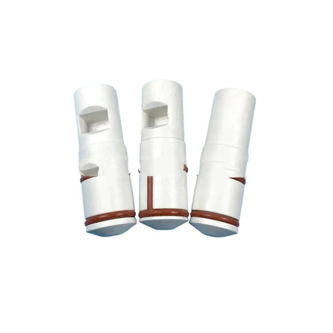 Front Panel Block Spare Part For Commercial Soft Serve Ice Cream Machines Durable Replacement Component For Easy Installation Long Lasting Front Panel Upgrade For High Volume Shops And Cafes, white plastic