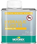 Bottle of Bike 75 Hydraulic Fluid For Hydraulic Brakes And Clutches, Mineral Base Oil, 250ml, for road and mountain bikes.