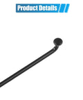 Close-up of a single 12 Pack 14G J Bend Bicycle Steel Spoke 290mm with Brass Nipples Replacement Kit for Mountain Bike MTB
