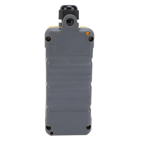 Back view of Beefed Up Industrial Hoist Crane Push Button Switch IP68 Waterproof With Emergency Stop AC 250V 5A And AC 500V 2A