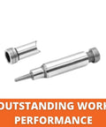 Pro Grade Replacement Punch And Die Set For Nibblers 1.6 E ABLK And BLK 1.6 E Models with hardened steel punch and die