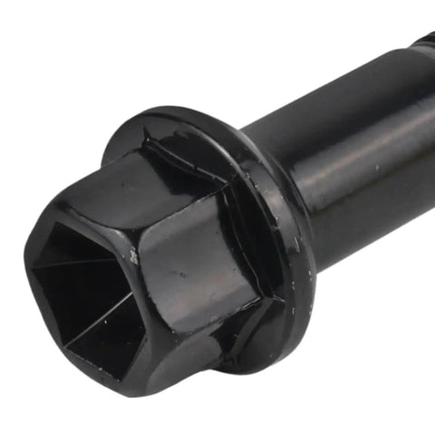 Super Sleek 20 Piece Wheel Lug Bolt And Nut Kit Perfect For Benz Models From 2005 To 2023 Made Tough With Top Quality Materials For Serious Ride Security And Style Plus Easy Install Ready black wheel lug bolt close-up