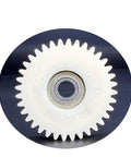 Hot Nylon 36 Tooth Planetary Gear For Bafang E Bike Motor 47.5mm Shaft, Heavy Duty 500W To 750W Hub Motor Upgrade Part That Slaps And Lasts. nylon gear with bearing, front view