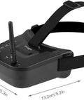 5.8G FPV Goggles With Dual Antennas And A 3 Inch Screen Built In Battery 40 Channel RaceBand Auto Search For Analog FPV Cameras And Transmitters