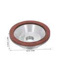 Heavy Duty Diamond Concave Cup Grinding Wheel Perfect For Precision Metal Carbide Cutting And Sharpening Angle Grinders, 10cm size.