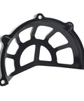 Premium Heavy Duty Vented Black Dry Clutch Cover Straight Fire Cooling System showing intricate design for heat dissipation.