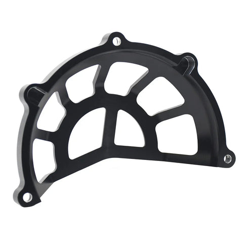 Premium Heavy Duty Vented Black Dry Clutch Cover Straight Fire Cooling System showing intricate design for heat dissipation.