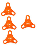 4 Pack Cup Sealing Machine Guard Stopper Roll Film Stopper Sealing Plate Easy Install Accessory For Cup Sealer Machines Plastic Spare Part