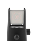 Reflex Sight For Telescopes With Multi Dot Reticle For Vixen Style Dovetail Base, showing close-up of multi-dot reticle and knobs.