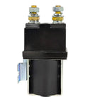 Built Tough Sw200 72V 400A Contactor Solenoid Switch Heavy Duty Electric Relay with metal mounting bracket and gold terminals.