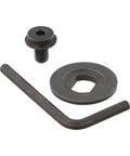 All In One Replacement Kit For Circular Saws Featuring Blade Bolt 648697-00 Outer Flange Washer N621119 And Hex Key For DCS391 DCS390 Cordless Saws Plug And Play Ready To Install with bolt, flange, and hex key on white background.