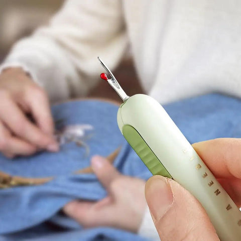 2024 Upgrade 2 In 1 Needle Threader And Seam Ripper Kit For Sewing Enthusiasts And Seniors Durable Lightweight Design With Easy Grip