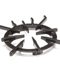 Porcelain Spider Grate Replacement Part 00-714377-000PO for commercial ovens, black porcelain cast-iron grate