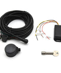 Non Contact Ultrasonic Fuel Level Sensor For Universal Fuel Gauge Compatibility, Supports Diesel Gasoline Water, IP68.