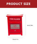 Mini Firefighter Pretend Play Kit With Four Toy Fire Extinguishers And A Ladder For Kids Imaginative Fire Rescue Role Play Durable And Fun Fire Safety Props For Little Heroes red fire alarm box with size dimensions