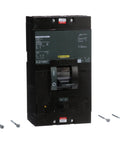 Heavy Duty Molded Case Circuit Breaker Built Tough For 600 Volt And 250 Amp Panel Boards Delivers Rock Solid Electrical Safety For Commercial And Industrial Wiring Setups LAL36250 with screws visible.