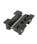 Magnetic Vise Mount Metal Brake Bender for DIY metalworking, 4-inch quick release, holds 14 gauge steel and 2mm aluminum, BDS 4