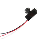 Dusk To Dawn Outdoor Photocell Sensor Switch 12V DC Auto On Off Post Lamp Light Control with exposed wires and black casing