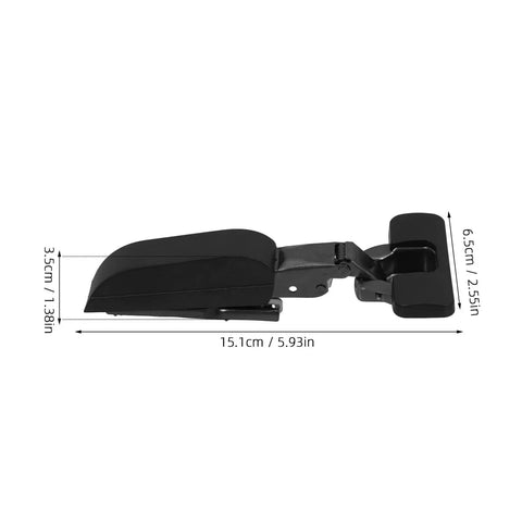 Soft Close Cabinet Door Hinges With Silent Damping For Quiet Kitchen Upgrades Replacement Hinges side view with dimensions