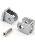 2 Pack Universal Pivot Angle Joint For 6mm Slot Aluminum Extrusion Profile 2020 Series Connect Two Aluminum Framing Profiles At Angles Zinc Alloy Durable Construction Easy Install Heavy Duty, two zinc alloy joints with M5 screw