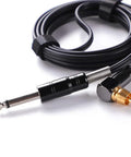 Plug And Play Rotary Tattoo Pen Spare Power Cord With RCA Connector Black Replacement For Most Tattoo Pen Machines
