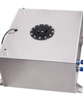 Universal 15 Gallon Aluminum Fuel Cell Tank With Cap And Level Sender Anti Slosh Foam Lightweight Durable 60L for cars and trucks