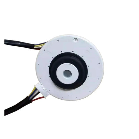 High Power Dc Motor For Inverter Air Conditioner And Industrial Machines 280 To 340 Volt Arw51g8p30ac showing close-up of motor's front with wires.