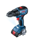 Badass Cordless Screwdriver Equipped With High Capacity Li Ion Battery And Rapid Charger Delivers Knockout Torque angled view showing compact design.