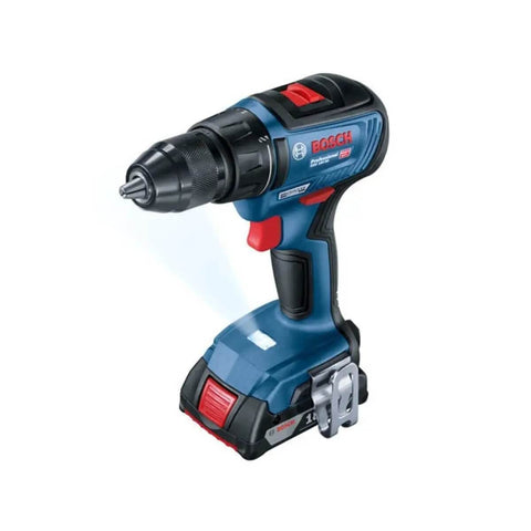 Badass Cordless Screwdriver Equipped With High Capacity Li Ion Battery And Rapid Charger Delivers Knockout Torque angled view showing compact design.