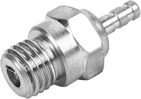 Close-up of a single N4 medium-hot glow plug from the Five Pack Glow Plug Set For Nitro RC Engines N4 Medium Hot 70117 Compatible.