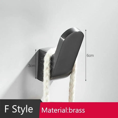 Heavy Duty Stainless Steel Robe Hook For Bathroom Kitchen Wall Mounted Coat Hanger With Rust Proof Finish, angle showing dimensions.