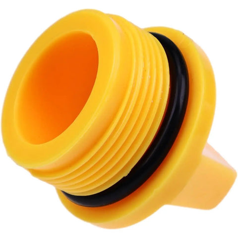 Oil Filler Cap Plug 6G8 15363 00 Universal Fit for Four Stroke Outboard Motors, shown close-up with durable seal visible.