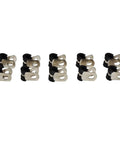 Badass Stainless Steel Brake Line Clips With Durable Neoprene Cushions 10 piece set for securing brake lines and cables.
