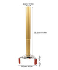 Ergonomic Smoke Transducer Removal Tool With 11 Point 8 Inch Extension Handle showing metal and rubber grip for ceiling sensor swaps.